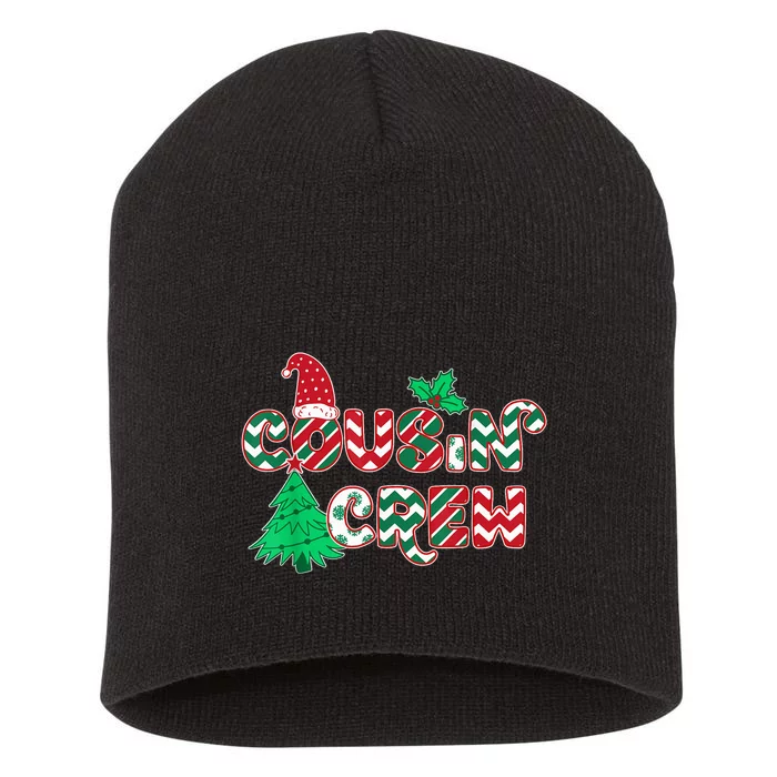 Fun Cousin Crew Christmas Short Acrylic Beanie