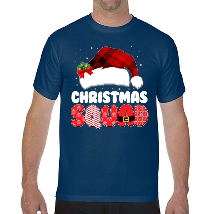 Funny Cute Christmas Squad Matching Shirts Comfort Colors T-Shirt