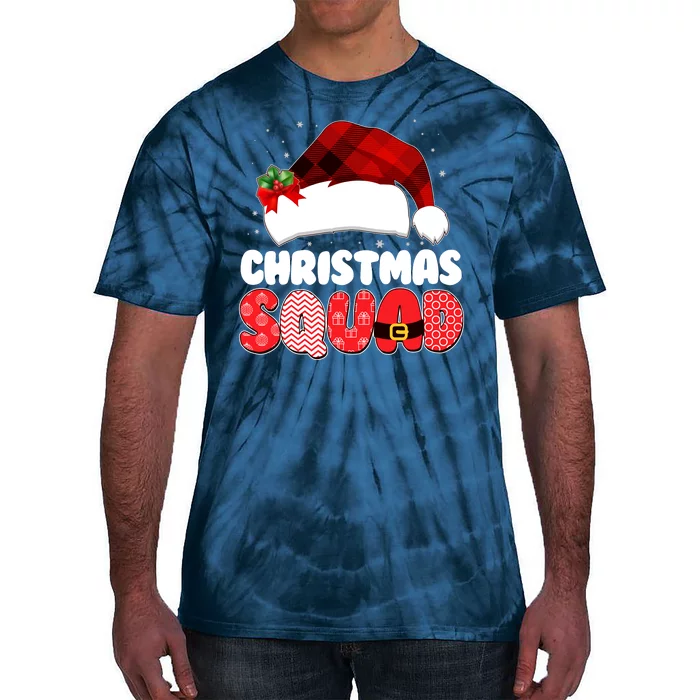 Funny Cute Christmas Squad Matching Shirts Tie-Dye T-Shirt