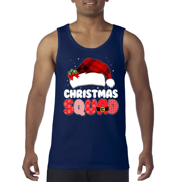 Funny Cute Christmas Squad Matching Shirts Tank Top