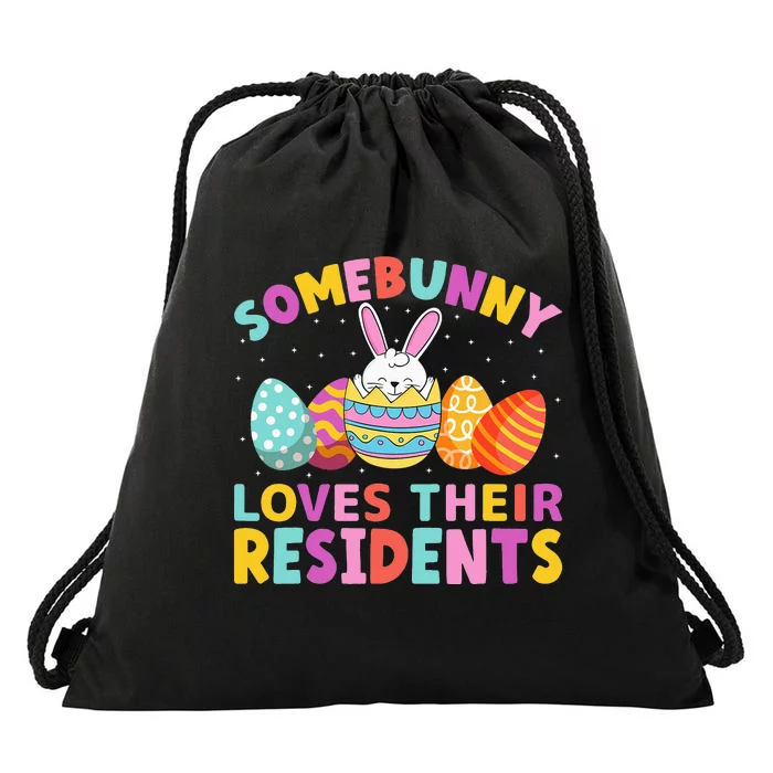 Folsom Care Center Easter Bunny Nursing Home Drawstring Bag