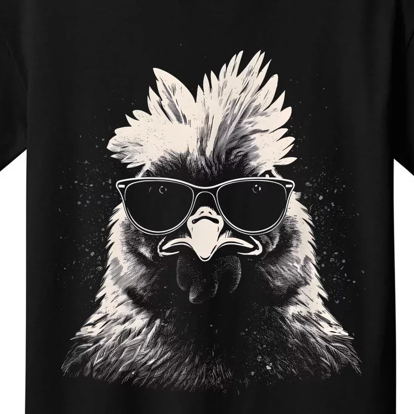 Funny Chicken Cool Graffiti Urban Art Street Kids T-Shirt