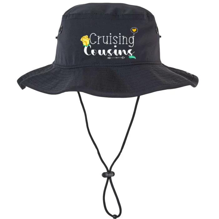 funny cruising cousins matching cousin family cruise Legacy Cool Fit Booney Bucket Hat