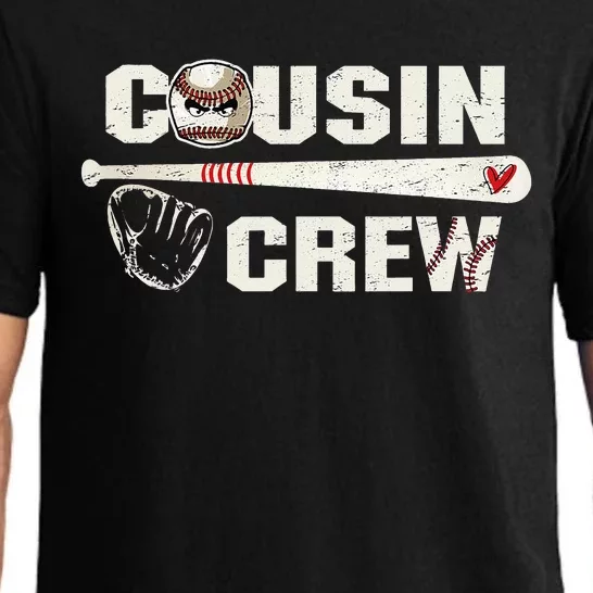 funny Cousin crew for Baseball Team Cousin Crew Pajama Set