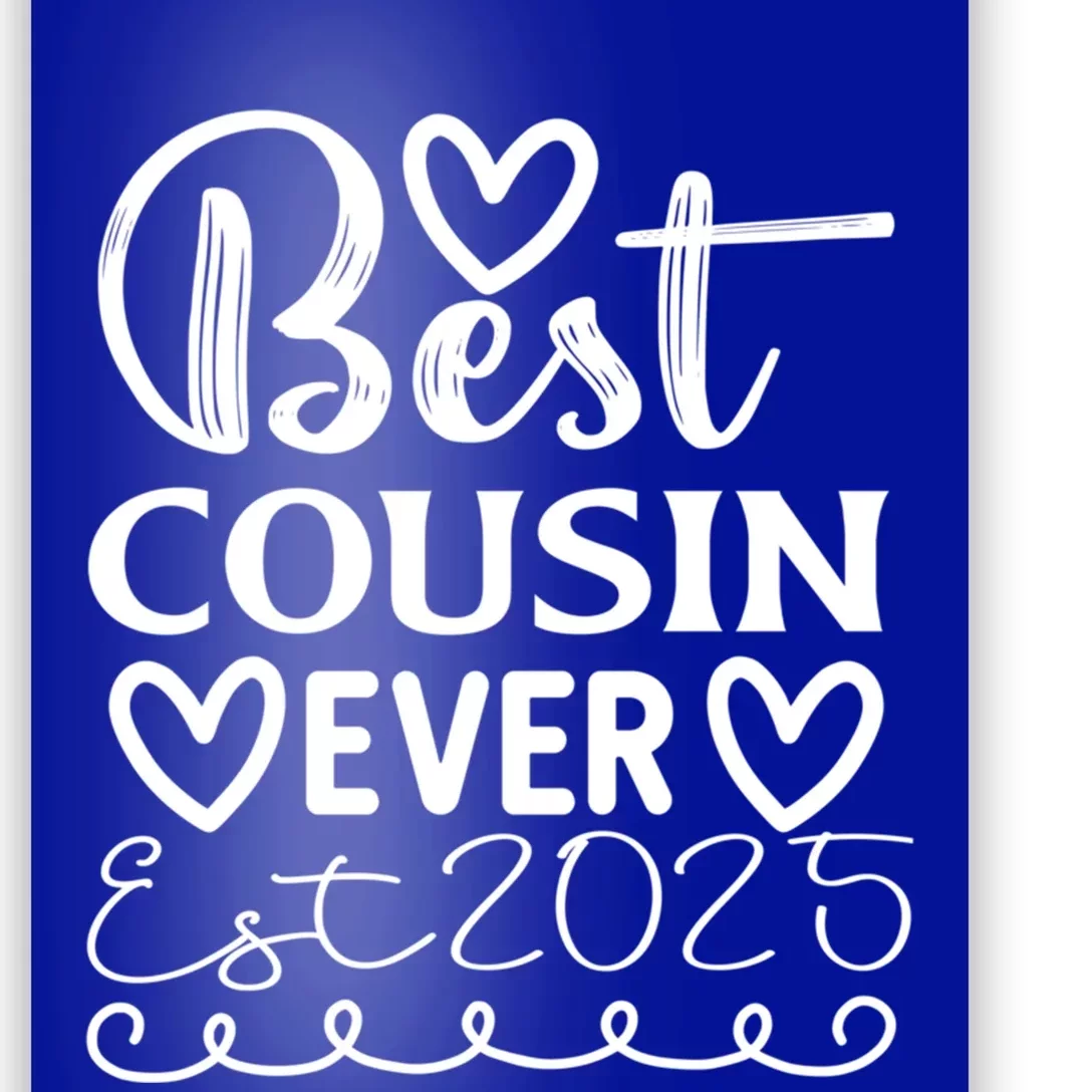 Funny Cousin Crew Matching Fam Best Cousin Since 2025 Family Gift Poster