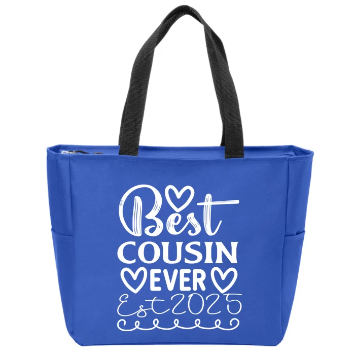 Funny Cousin Crew Matching Fam Best Cousin Since 2025 Family Gift Zip Tote Bag