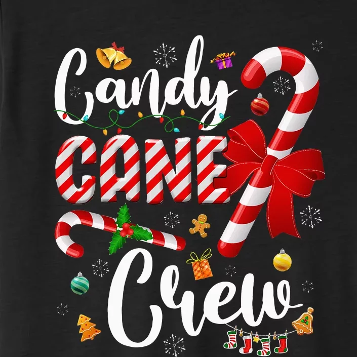 Funny Candy Cane Crew Christmas Sweet Candy Light Lover ChromaSoft Performance T-Shirt