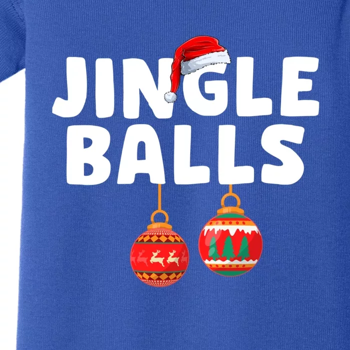 Funny Christmas Chestnuts Jingle Balls Matching Couple Gift Baby Bodysuit