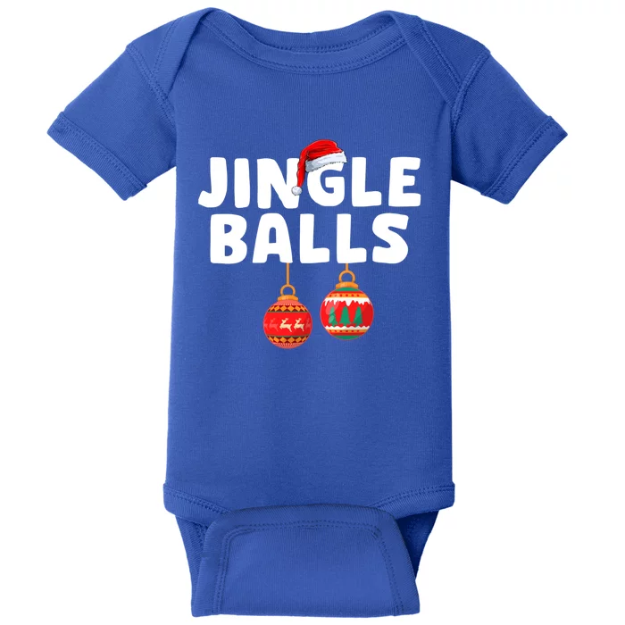 Funny Christmas Chestnuts Jingle Balls Matching Couple Gift Baby Bodysuit