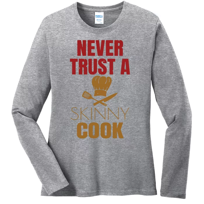 Funny Chef Cook Culinary Arts Cooking Humor Tee Gift Ladies Long Sleeve Shirt