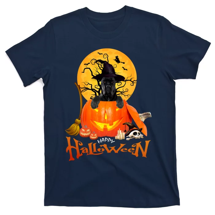 Funny Cane Corso Dog Spooky Halloween T-Shirt