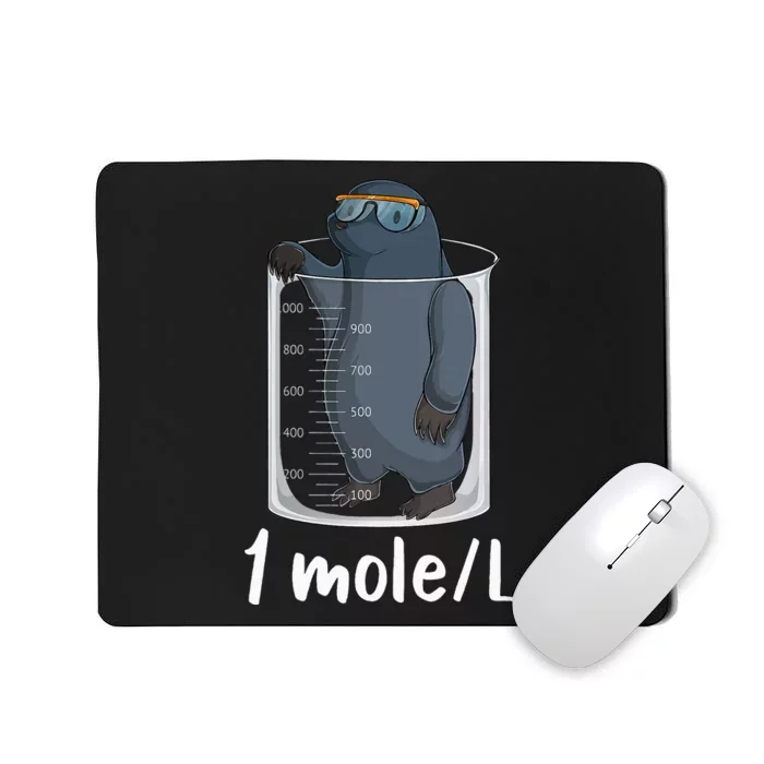 Funny Chemistry Chemist Student Science Teacher Moles Women Mousepad