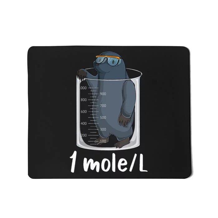 Funny Chemistry Chemist Student Science Teacher Moles Women Mousepad