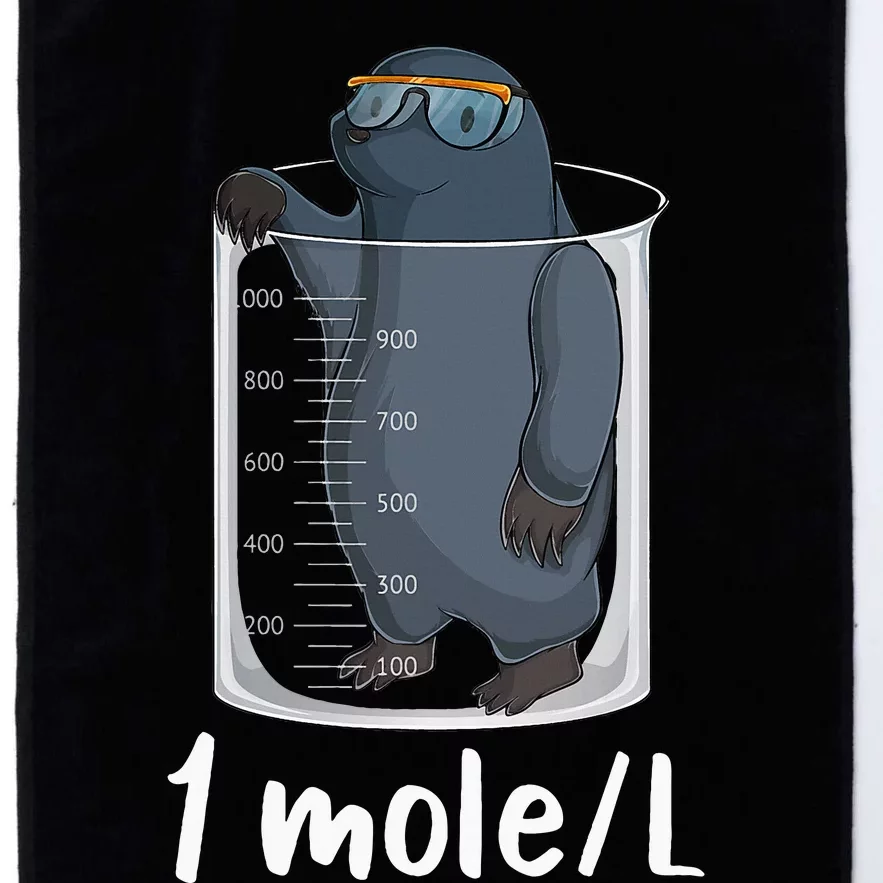 Funny Chemistry Chemist Student Science Teacher Moles Women Platinum Collection Golf Towel