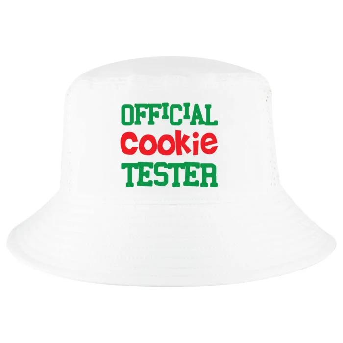 Funny Christmas Cookie Tester Cool Comfort Performance Bucket Hat