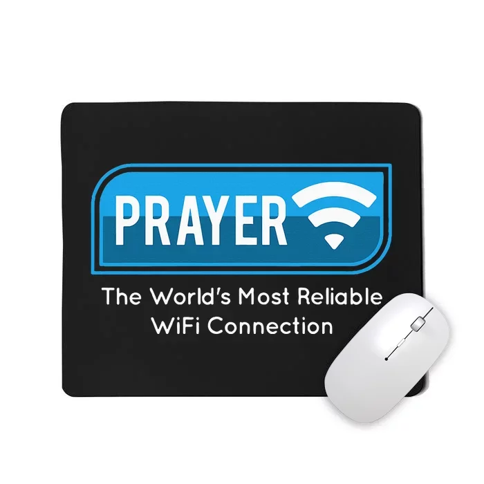 Funny Christian Catholic Gift Prayer Faith Pastor Mousepad