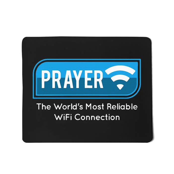 Funny Christian Catholic Gift Prayer Faith Pastor Mousepad