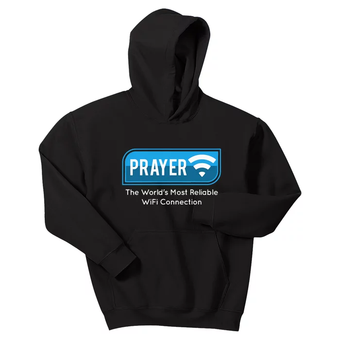 Funny Christian Catholic Gift Prayer Faith Pastor Kids Hoodie