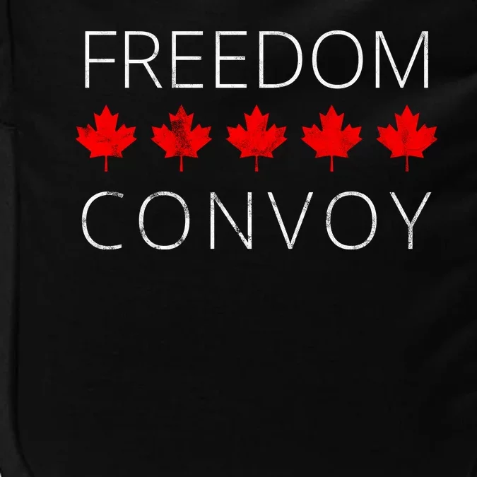 Freedom Convoy Canadian Trucker Impact Tech Backpack