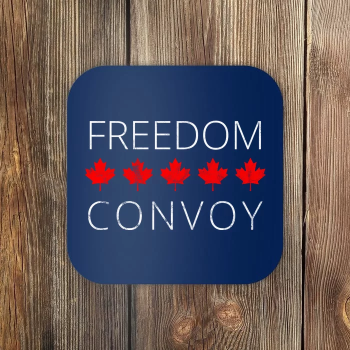 Freedom Convoy Canadian Trucker Coaster