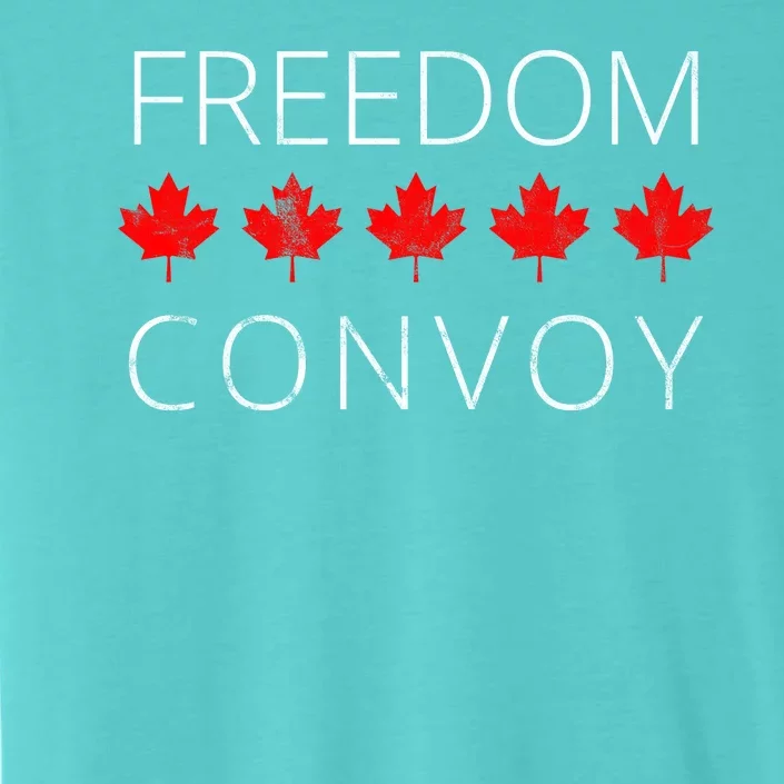 Freedom Convoy Canadian Trucker ChromaSoft Performance T-Shirt