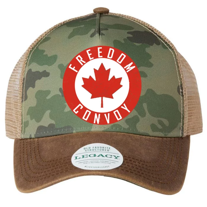 Freedom Convoy Canadian Truckers Canada Leaf Legacy Tie Dye Trucker Hat