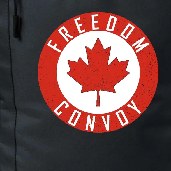 Freedom Convoy Canadian Truckers Canada Leaf Daily Commute Backpack