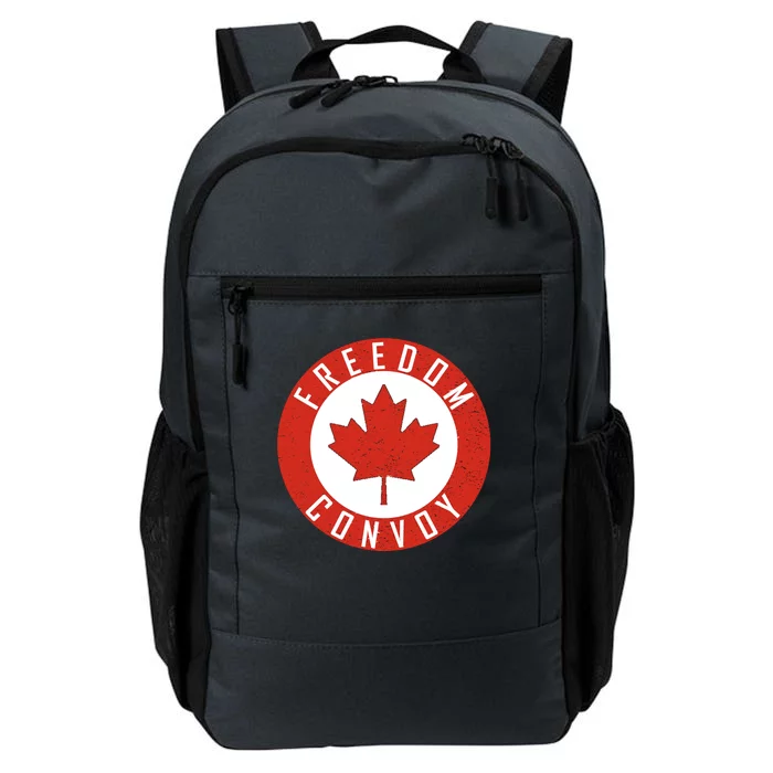 Freedom Convoy Canadian Truckers Canada Leaf Daily Commute Backpack