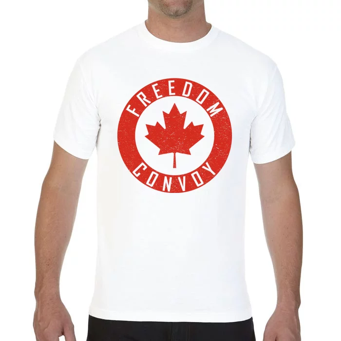 Freedom Convoy Canadian Truckers Canada Leaf Comfort Colors T-Shirt