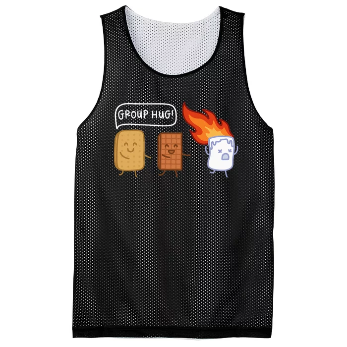 Funny Camping Camping Lover Outdoor Camping Mesh Reversible Basketball Jersey Tank