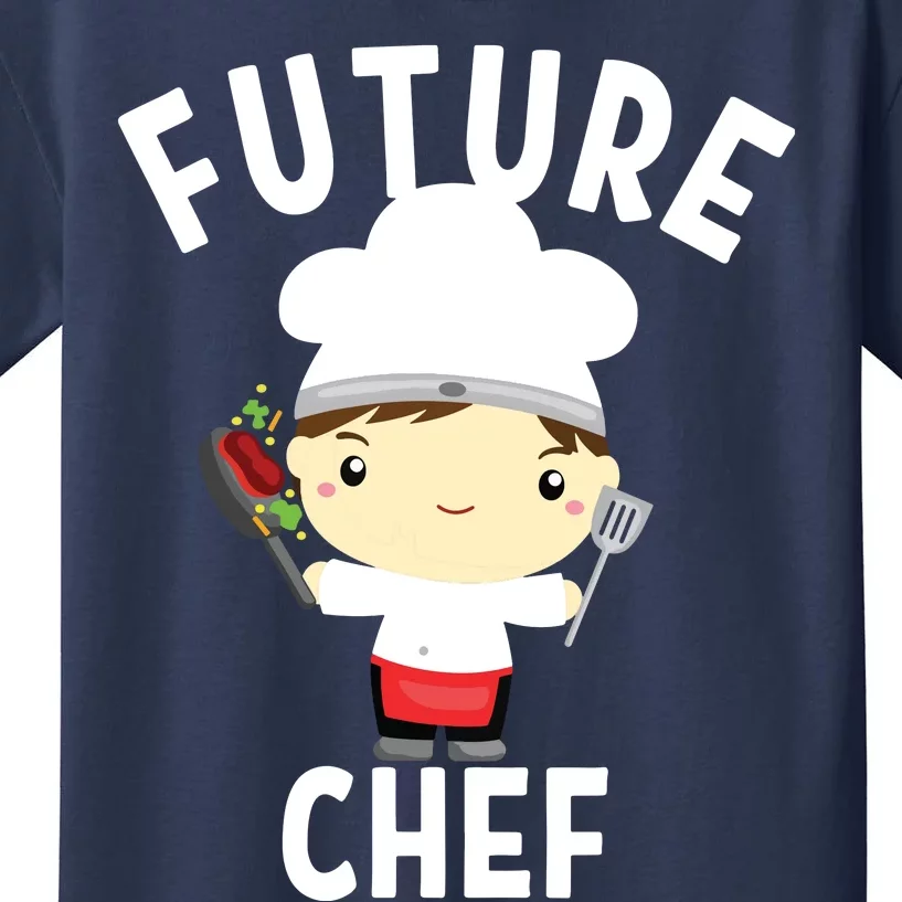 Future Chef Cook Cooking Costume For Adults Kids T-Shirt