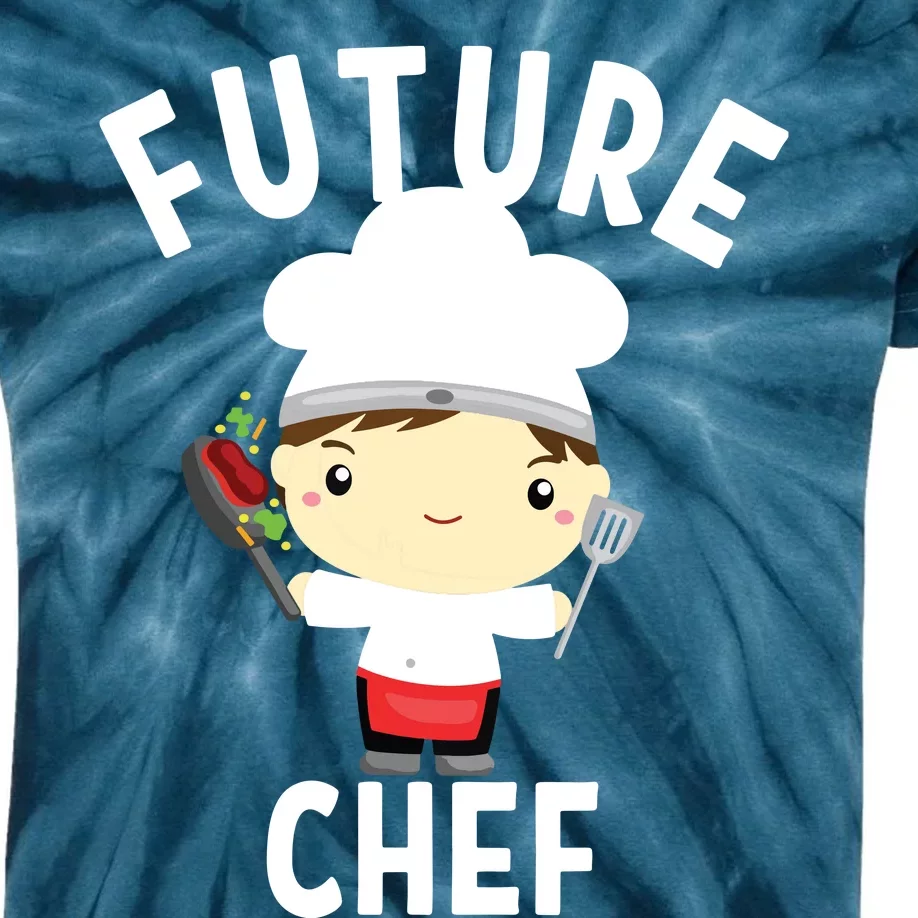 Future Chef Cook Cooking Costume For Adults Kids Tie-Dye T-Shirt