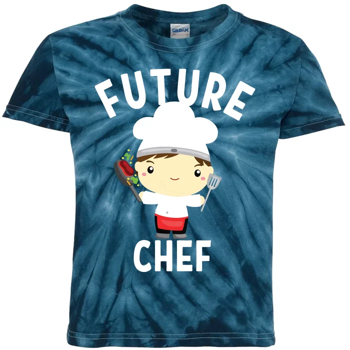 Future Chef Cook Cooking Costume For Adults Kids Tie-Dye T-Shirt