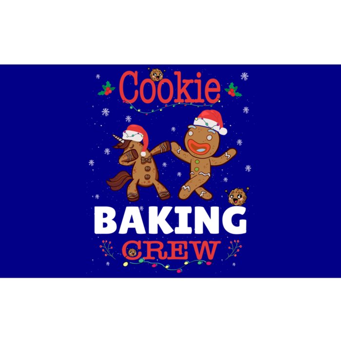 Funny Christmas Chocolate Gingerbread Cookie Baking Crew Gift Bumper Sticker