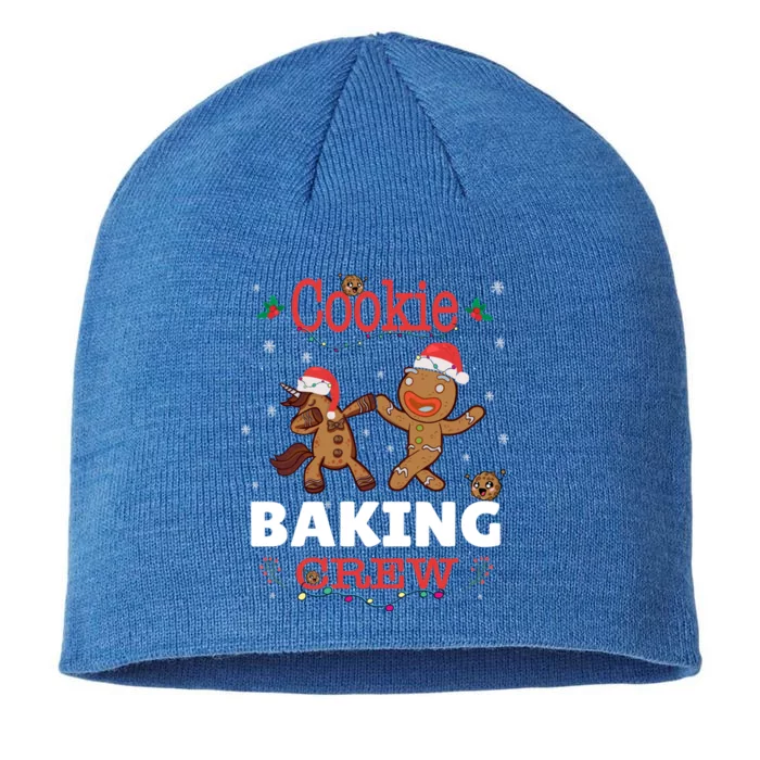 Funny Christmas Chocolate Gingerbread Cookie Baking Crew Gift 8 1/2in Sustainable Knit Beanie