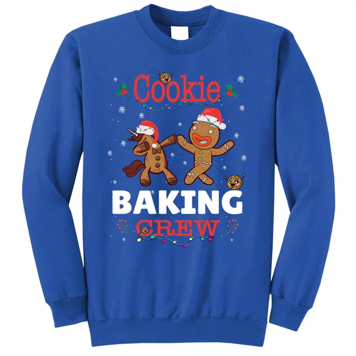 Funny Christmas Chocolate Gingerbread Cookie Baking Crew Gift Tall Sweatshirt