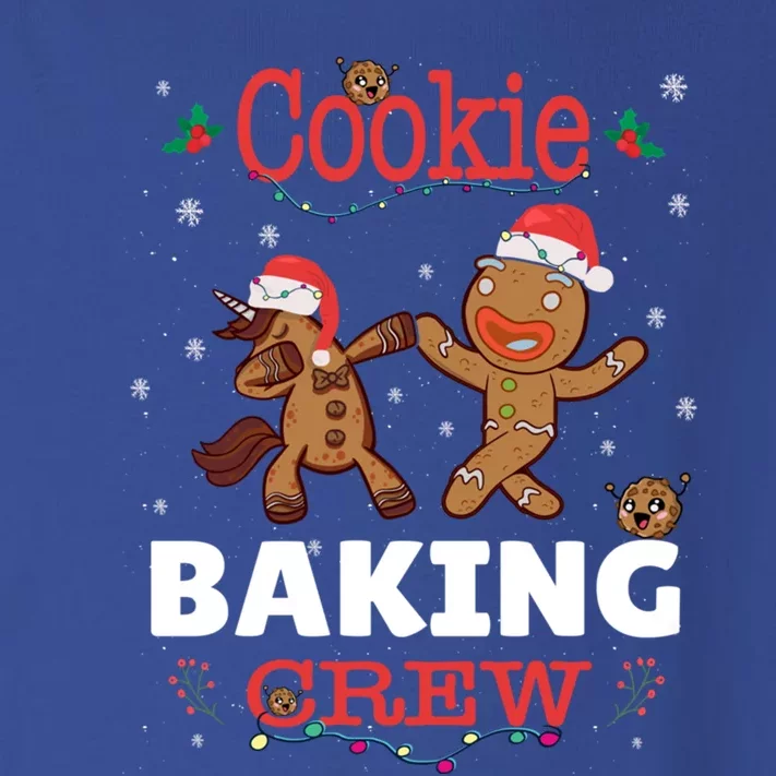 Funny Christmas Chocolate Gingerbread Cookie Baking Crew Gift Toddler Long Sleeve Shirt