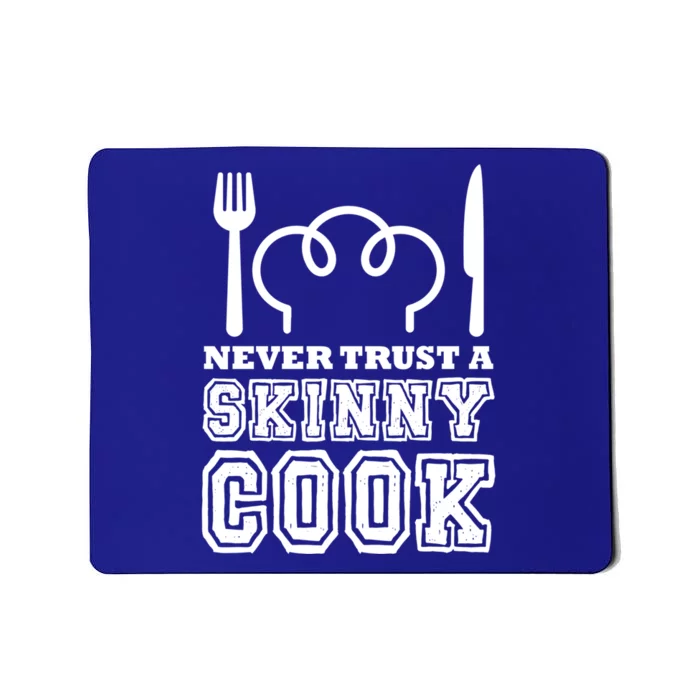 Funny Chef Culinary Cooking Chef Hat Hobby Skinny Cook Gift Mousepad