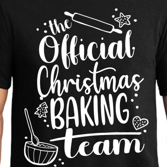 Family Christmas Cookie Baking Team Crew Gift Pajama Set