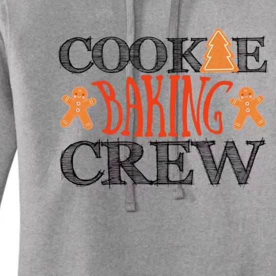 Funny Christmas Cookie Baking Crew Xmas Holiday Gift Women's Pullover Hoodie