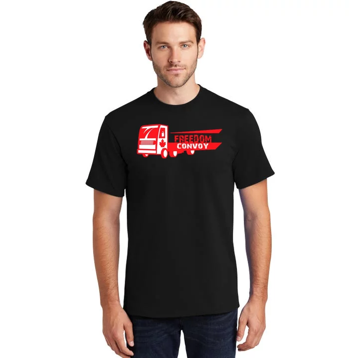 Freedom Convoy Canadian Truck Tall T-Shirt