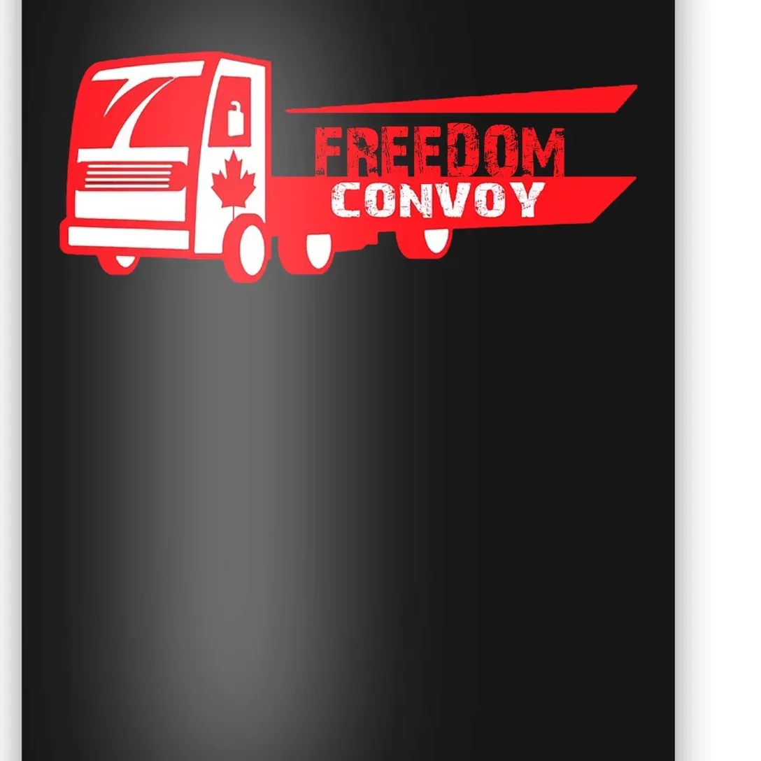 Freedom Convoy Canadian Truck Poster