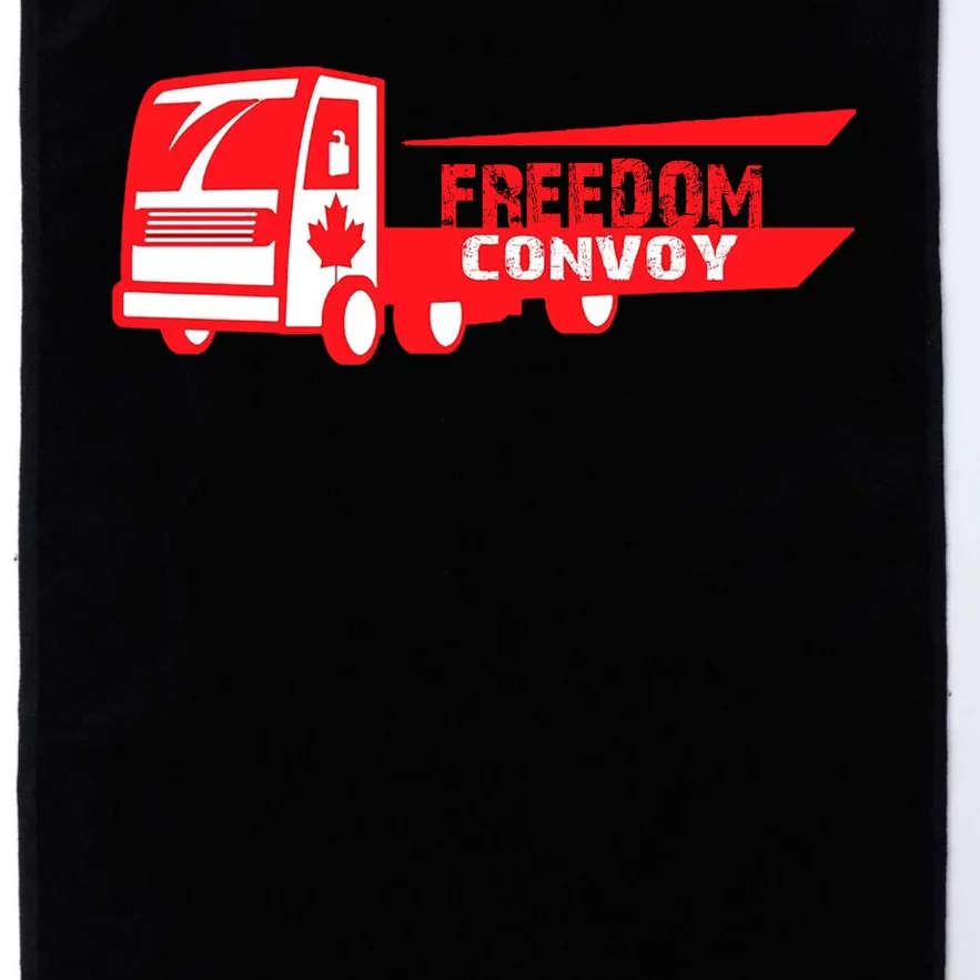 Freedom Convoy Canadian Truck Platinum Collection Golf Towel