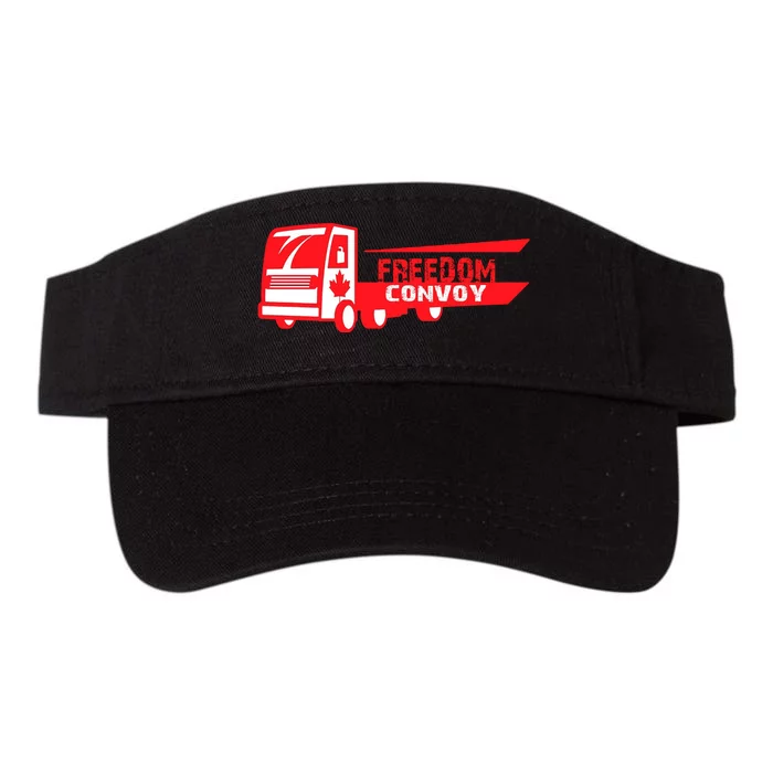 Freedom Convoy Canadian Truck Valucap Bio-Washed Visor