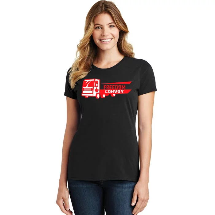 Freedom Convoy Canadian Truck Women's T-Shirt