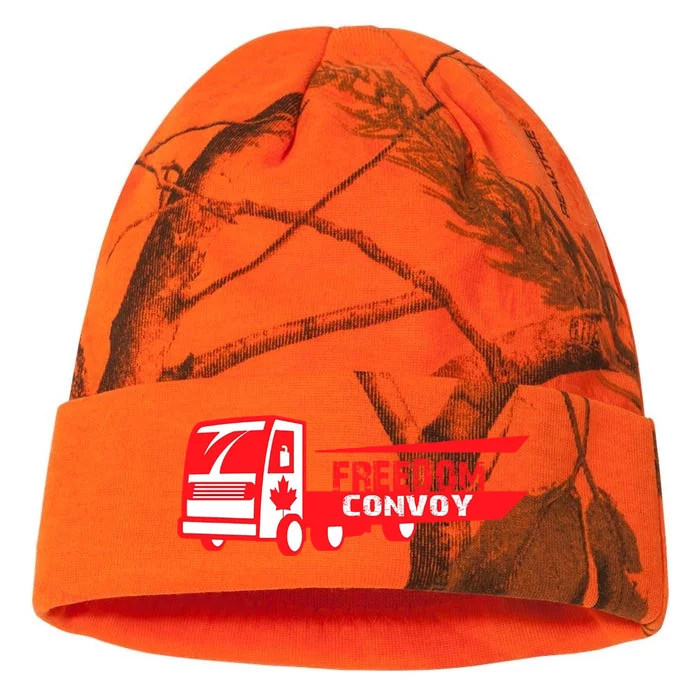 Freedom Convoy Canadian Truck Kati - 12in Camo Beanie