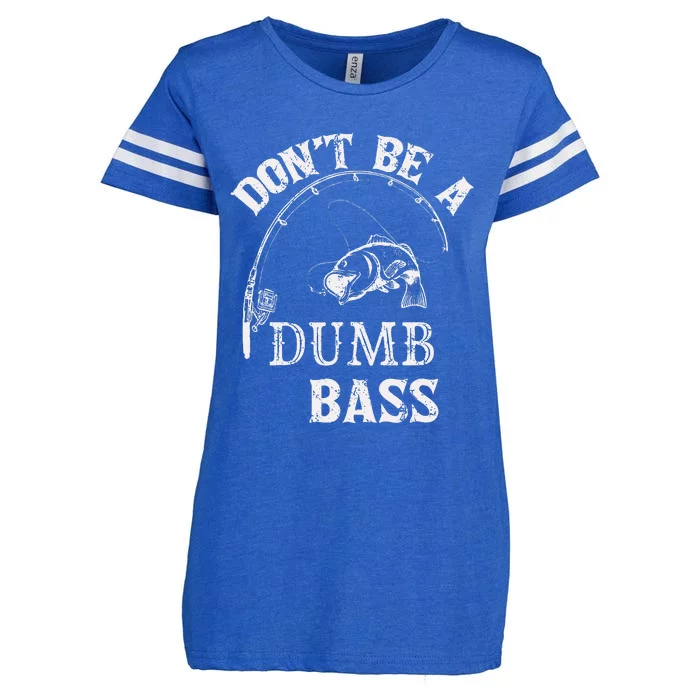 Fishing Clothes Carp Fishing Reel Pike Dont Be A Dumb Bass Enza Ladies Jersey Football T-Shirt