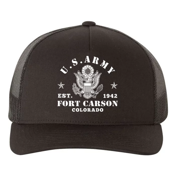 Fort Carson Colorado Yupoong Adult 5-Panel Trucker Hat