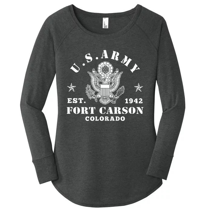 Fort Carson Colorado Women's Perfect Tri Tunic Long Sleeve Shirt