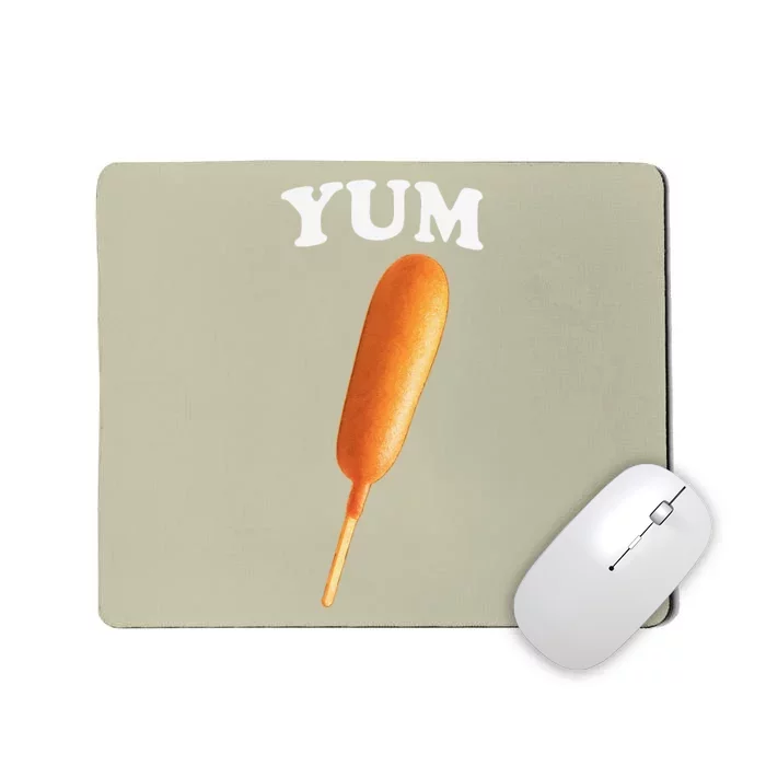 Funny Corn Dog Pronto Pup Gift Mousepad